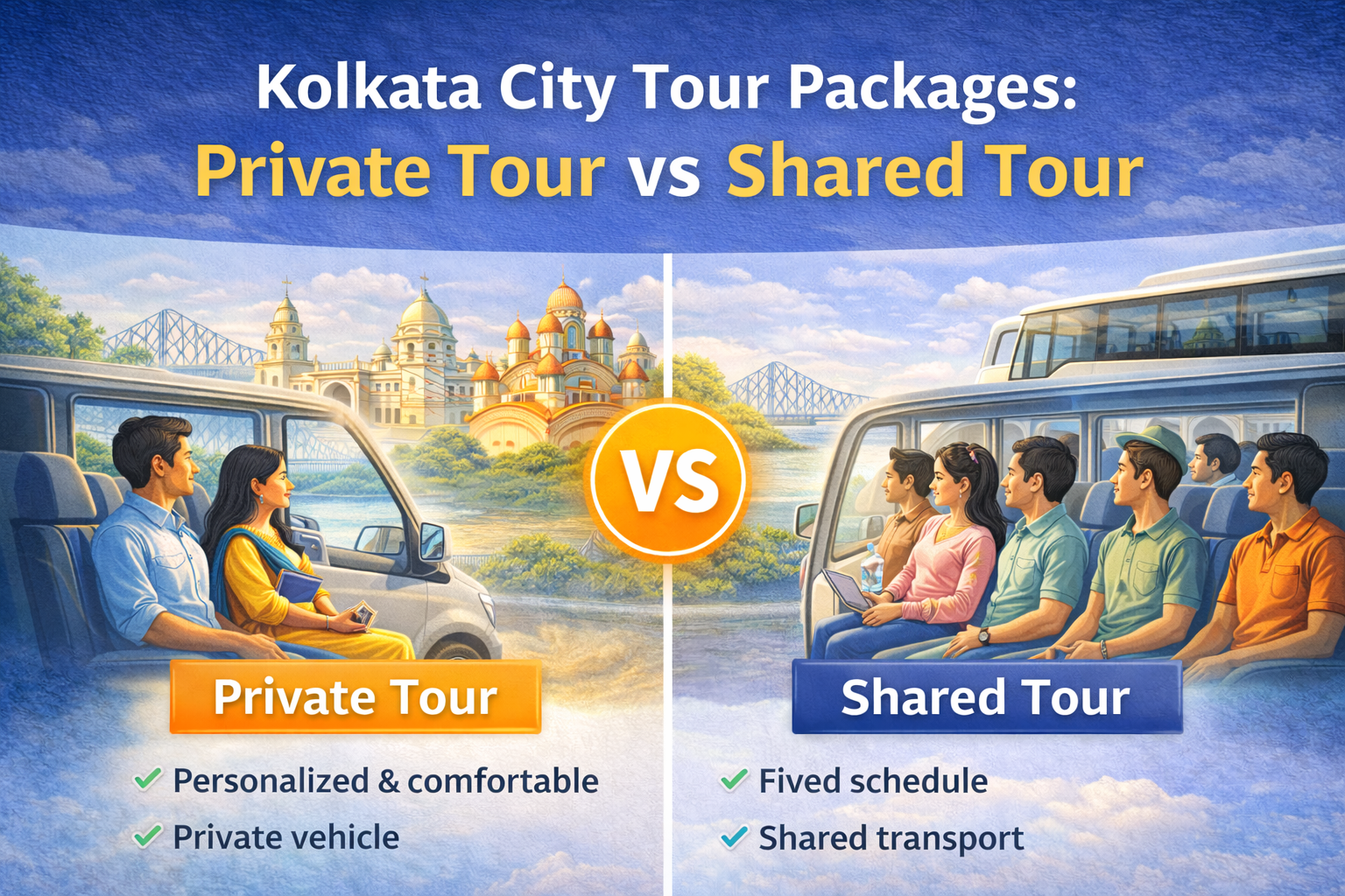 Kolkata City Tour Packages comparison