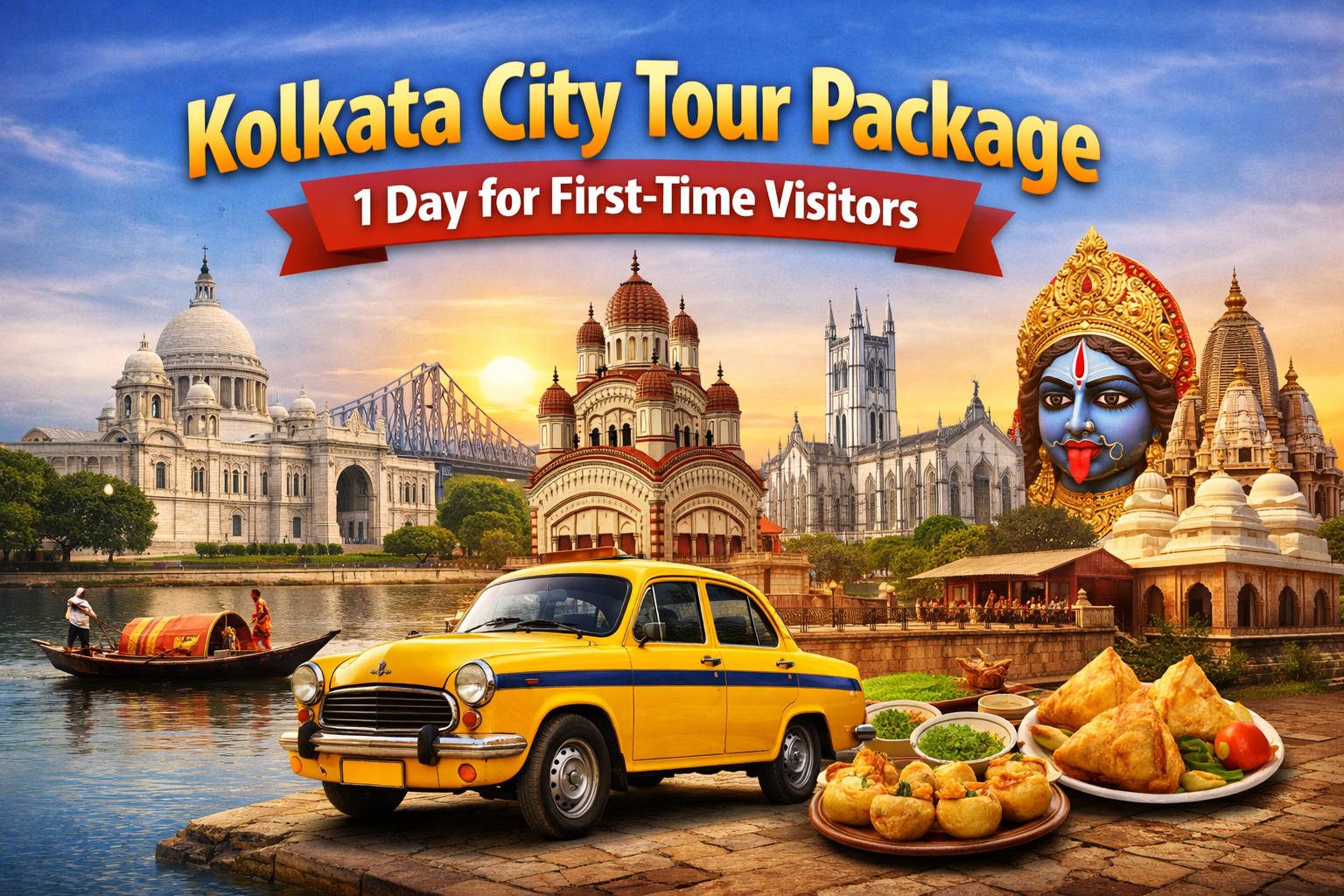Kolkata City Tour Package for 1st time visitors