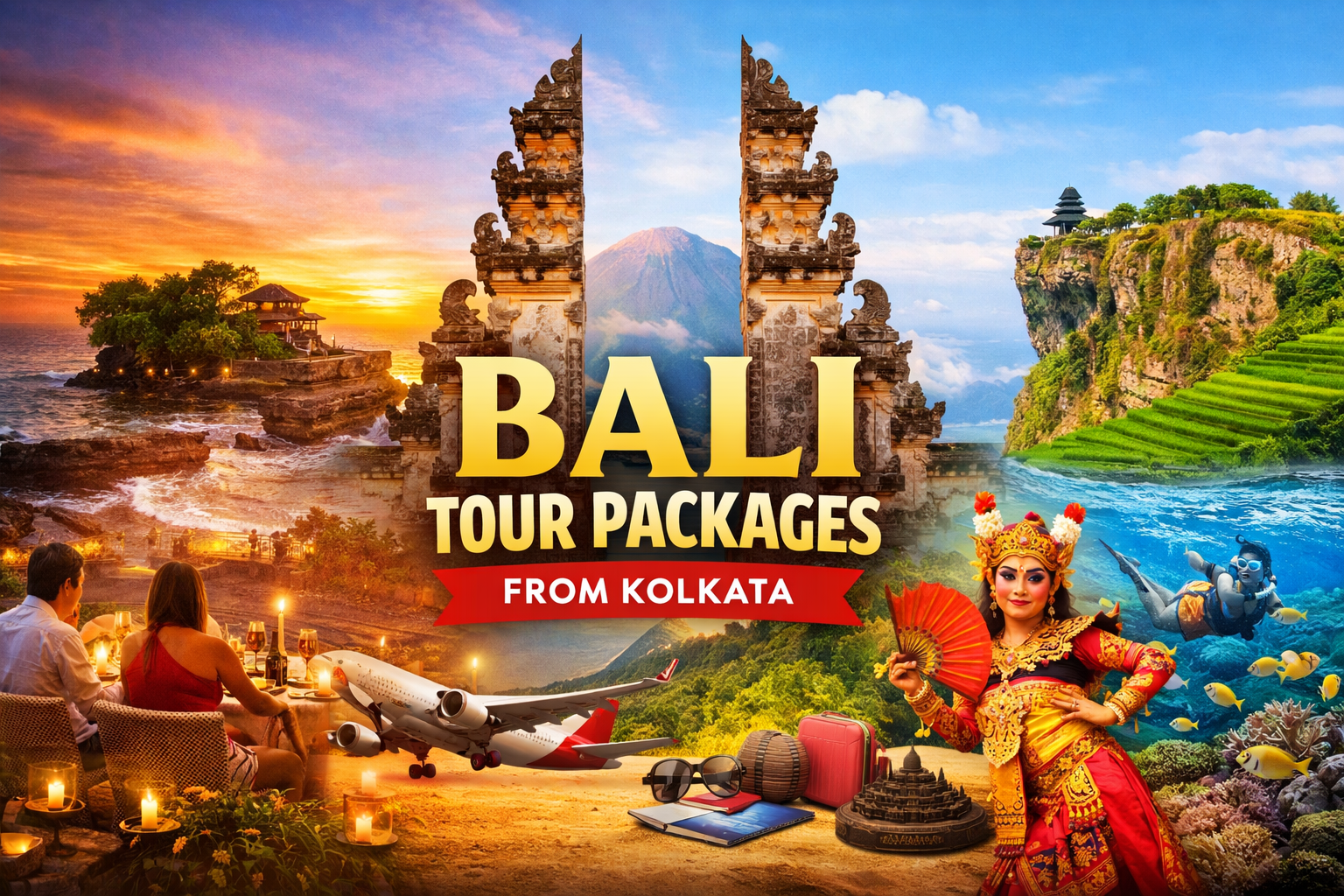 Bali Tour Packages from Kolkata
