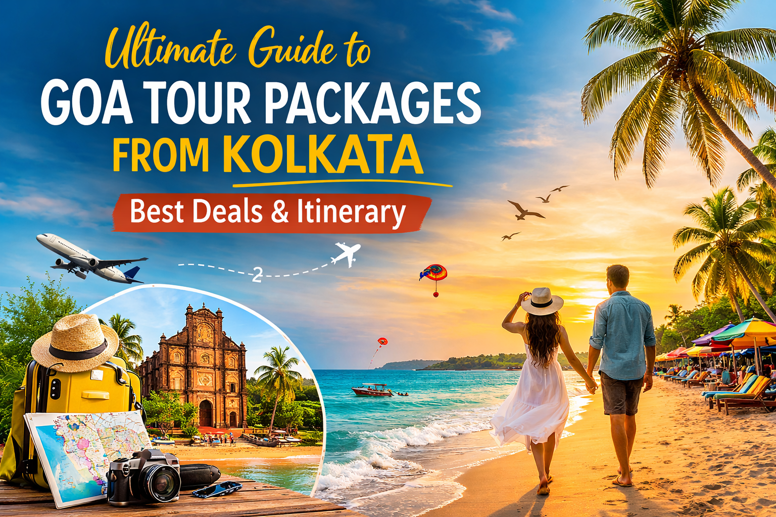 Goa Tour Packages From Kolkata