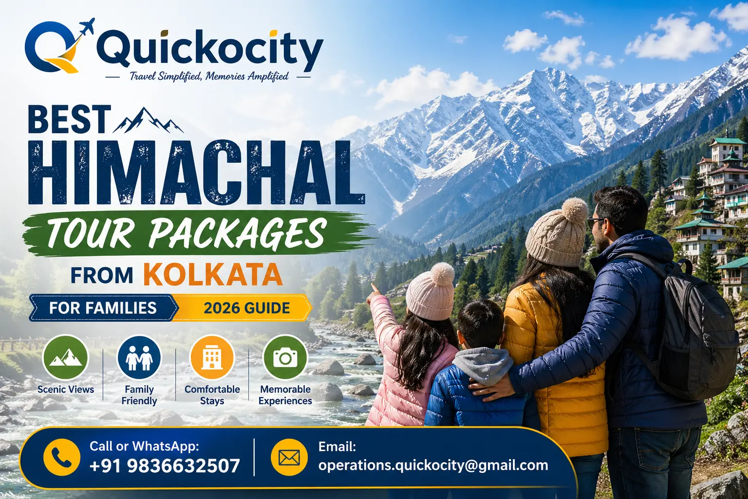 Himachal Tour Packages from Kolkata