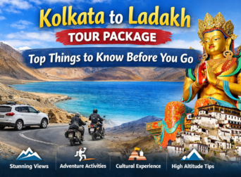 Kolkata to Ladakh Tour Package