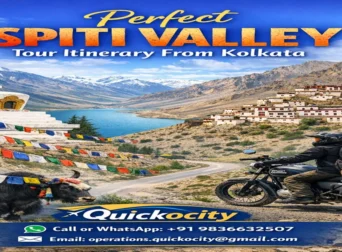 Perfect Spiti Valley Tour Itinerary from Kolkata
