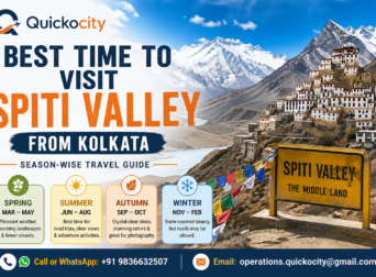 Spiti Valley holidays from Kolkata