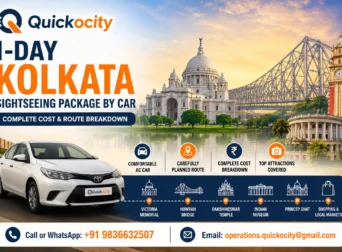 1-Day Kolkata Sightseeing Package by Car