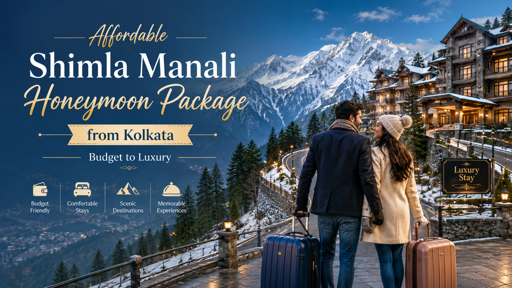Shimla Manali Honeymoon Package from Kolkata