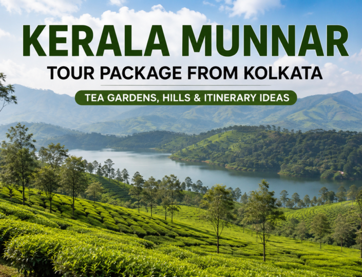 Kerala Munnar tour package from Kolkata