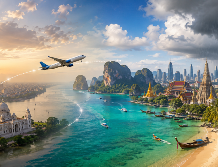 Best time to visit Thailand from Kolkata