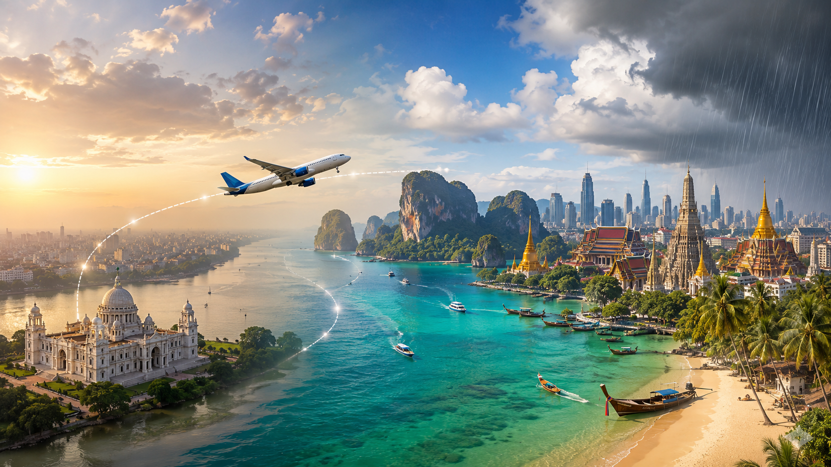 Best time to visit Thailand from Kolkata