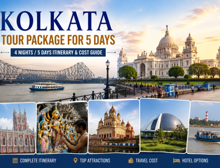 Kolkata tour package for 5 days