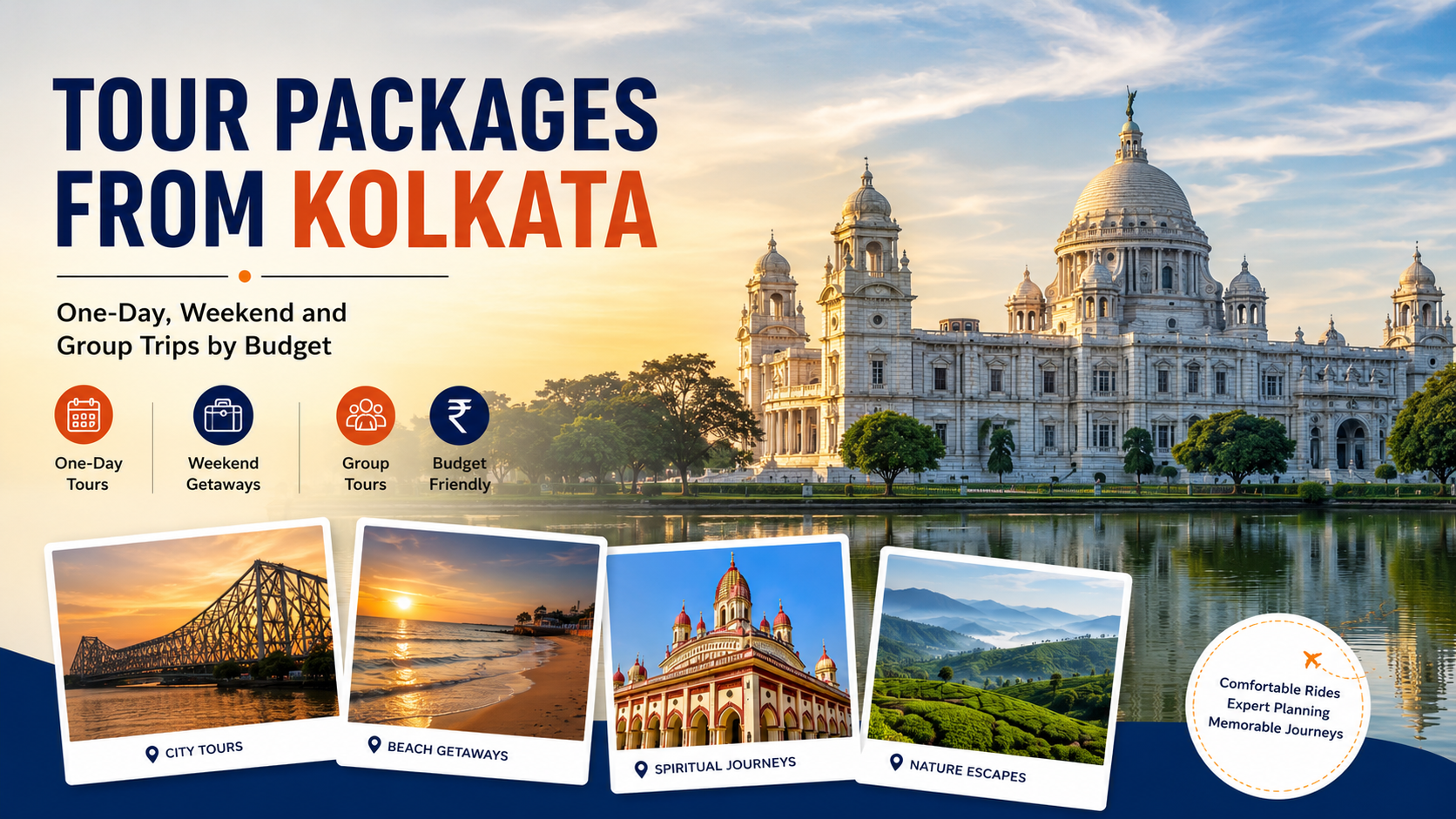 Tour packages from Kolkata