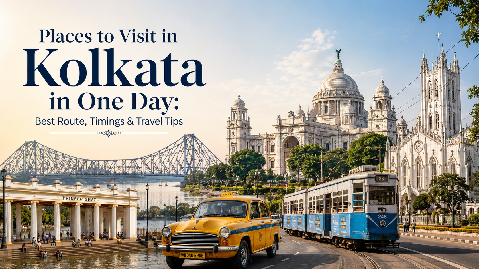 places to visit in Kolkata in one day